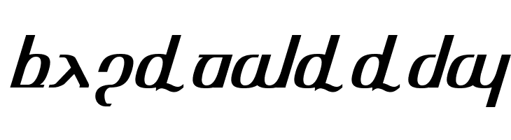TengwarOptimeDiagon  Free Fonts Download