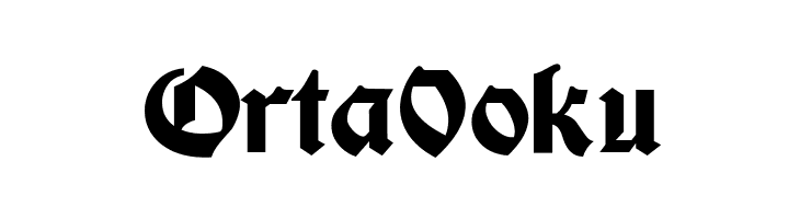 Moderne Fette Schwabacher UNZ1A  Free Fonts Download