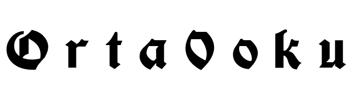 Moderne Fette Schwabacher UNZ1A Italic  Free Fonts Download