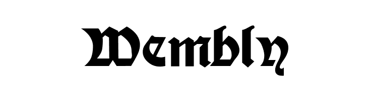 Moderne Fette Schwabacher  Free Fonts Download