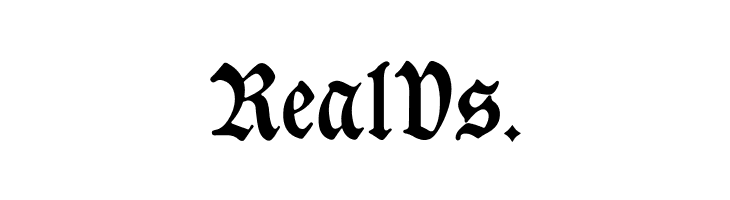 Goeschen Fraktur UNZ1A  Free Fonts Download