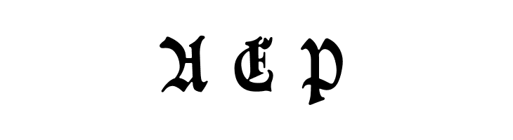 Goeschen Fraktur UNZ1A Italic  Free Fonts Download