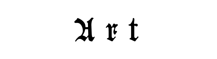 Goeschen Fraktur UNZ1A Italic  Free Fonts Download