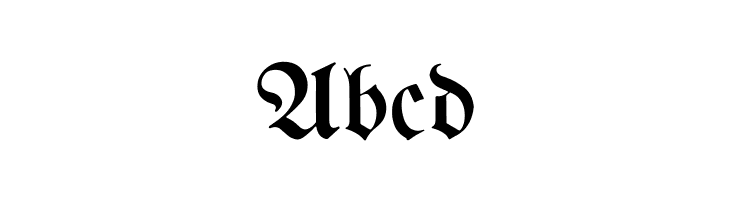 Bertholdr Mainzer Fraktur  Free Fonts Download