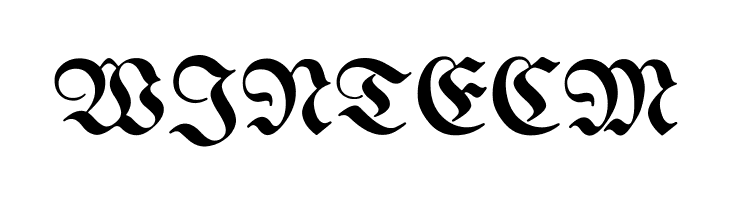 Bertholdr Mainzer Fraktur  Free Fonts Download