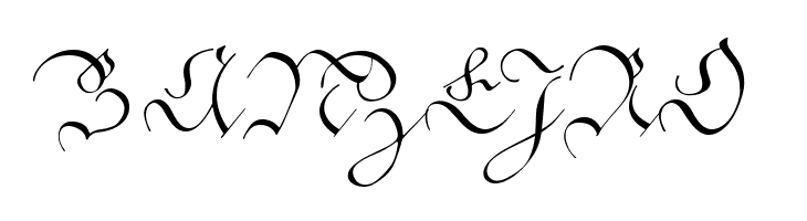 Cöntgen Kanzley Aufrecht  Free Fonts Download