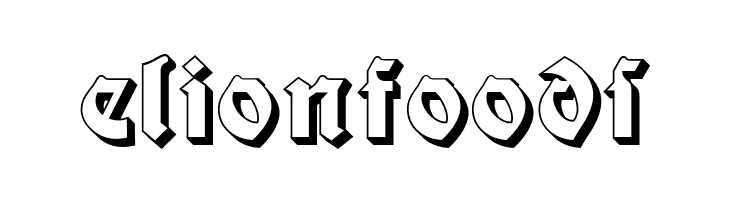 Moderne 3D Schwabacher  Free Fonts Download