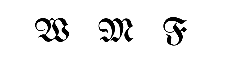 Berthold  Mainzer Fraktur UNZ1A Italic  Free Fonts Download
