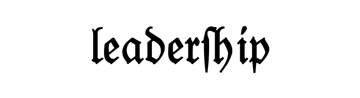 Leipzig Fraktur Bold  Free Fonts Download