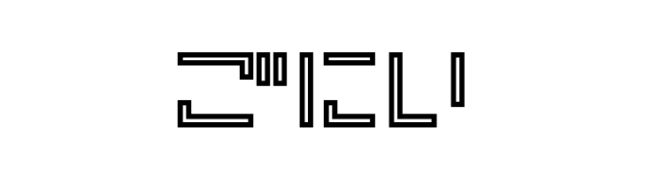 PinponpanThreeHR  Free Fonts Download