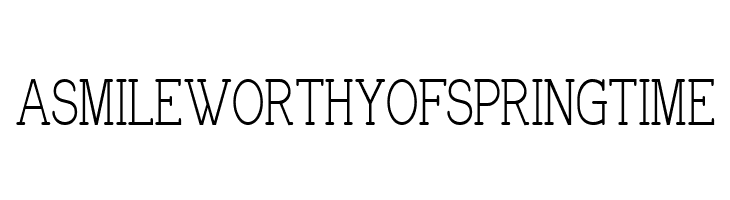 Charrington Narrow  Free Fonts Download