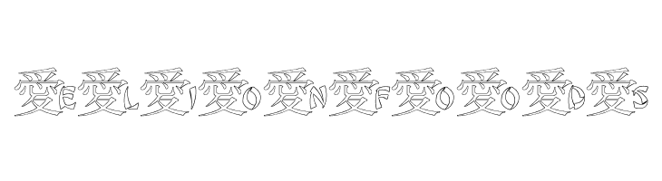 JLR Chinese Love  Free Fonts Download