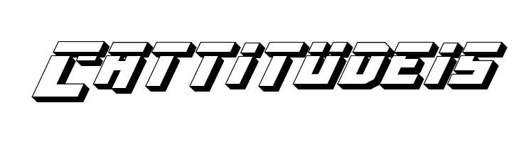 Whiskey Bravo Victor Laser3D  Free Fonts Download