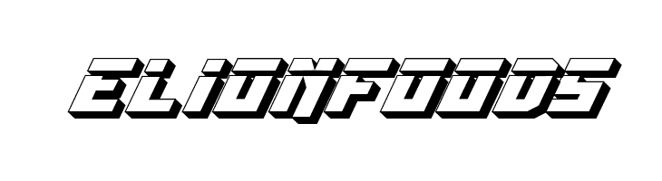 Whiskey Bravo Victor Laser3D  Free Fonts Download
