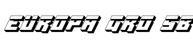 Whiskey Bravo Victor Laser3D  Free Fonts Download