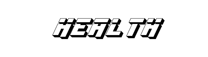 Whiskey Bravo Victor Laser3D  Free Fonts Download