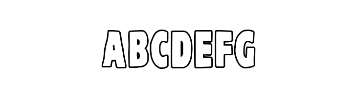 VTC-KomikaHeadLinerTwo Outline  Free Fonts Download