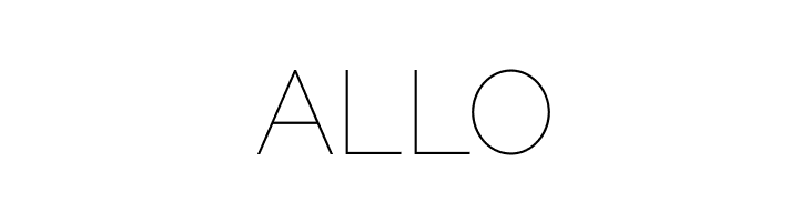 ALLO Raleway Thin Font