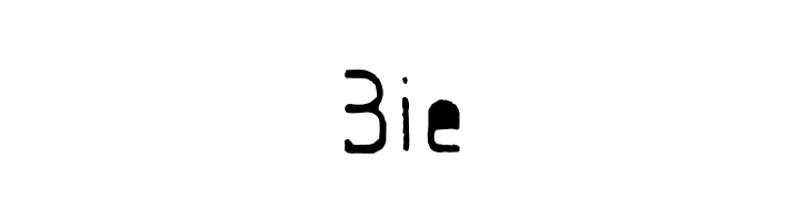 AlphaRuler-Bold  Free Fonts Download