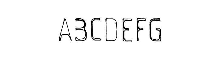 AlphaRuler  Free Fonts Download
