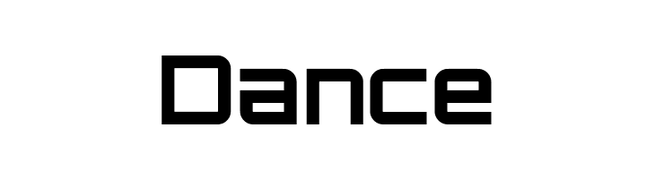 Dance Orbitron Bold Font