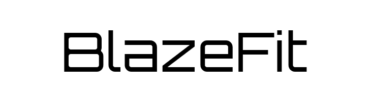 BlazeFit Orbitron Light Font