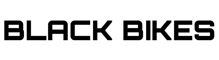BLACK%2BBIKES Orbitron Black Font