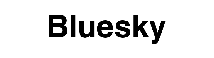Bluesky Yoxall Bold Font