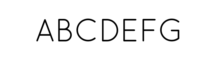 ABCDEFG Quicksand Book Regular Font