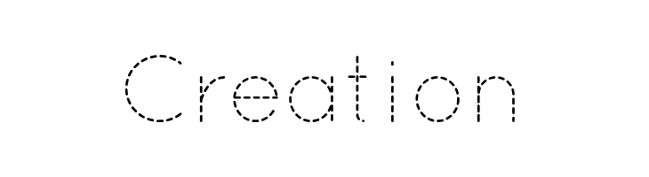 Creation Quicksand Dash Regular Font