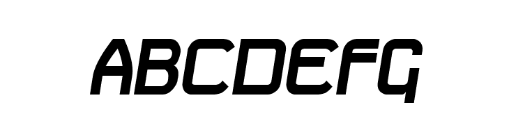 Daville Slanted  Free Fonts Download