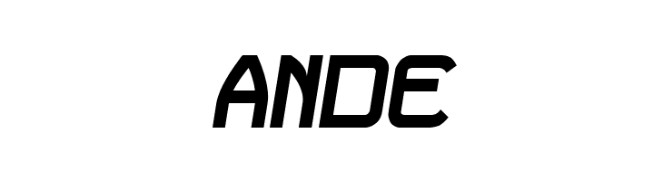 Daville Slanted  Free Fonts Download