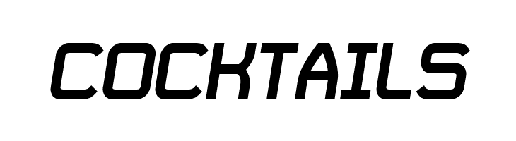 Daville Slanted  Free Fonts Download