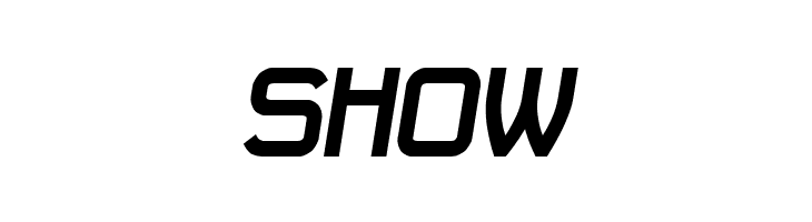 Daville Slanted  Free Fonts Download