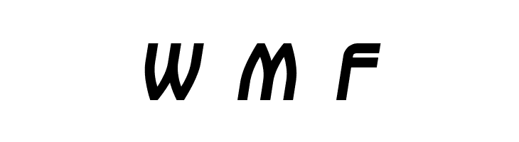 Daville Slanted  Free Fonts Download