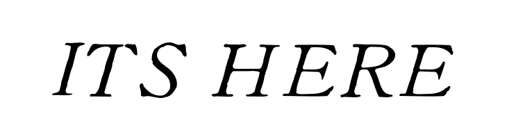 OldstyleHPLHS-Italic  Free Fonts Download