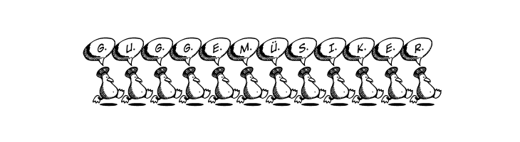 GriffinDucks  Free Fonts Download