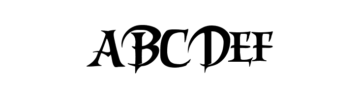 Evil Dead 3 DEMO  Free Fonts Download