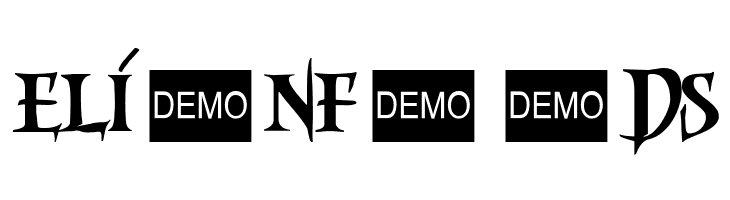 Evil Dead 3 DEMO  Free Fonts Download