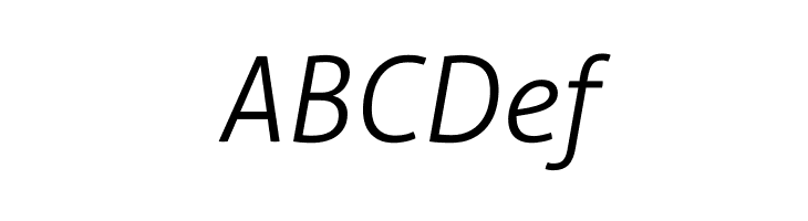 Aller Light Italic  Free Fonts Download