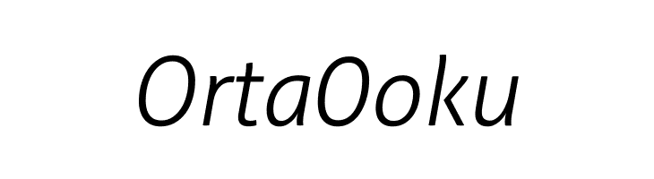 Aller Light Italic  Free Fonts Download