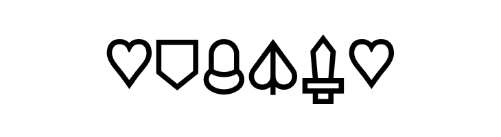 Cards  Free Fonts Download