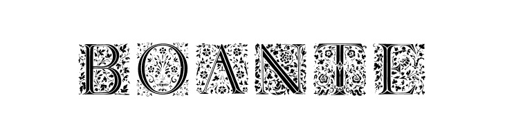 Floralalpha  Light  Free Fonts Download