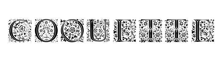 Floralalpha  Light  Free Fonts Download