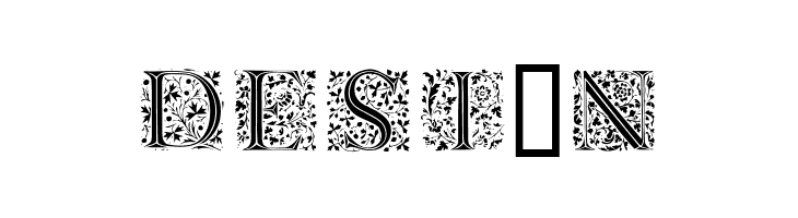 Floralalpha  Light  Free Fonts Download