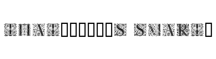 Floralalpha  Light  Free Fonts Download