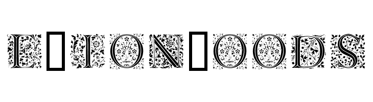 Floralalpha  Light  Free Fonts Download