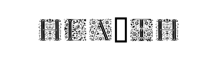 Floralalpha  Light  Free Fonts Download