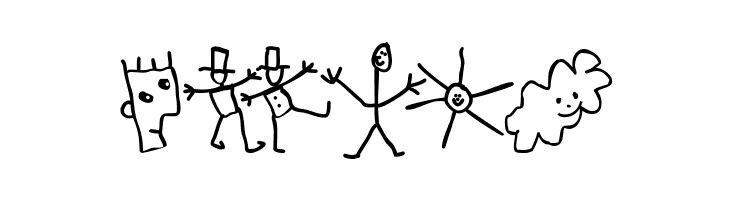 KarlasStrokemen  Free Fonts Download