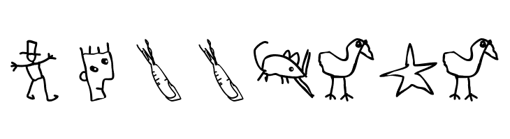 KarlasStrokemen  Free Fonts Download